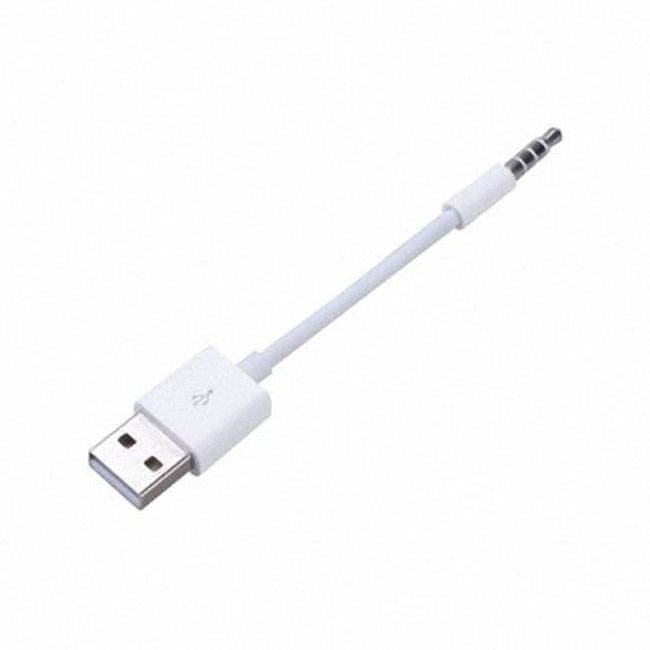 CHENYANG  3.5mm Male Audio AUX to USB 2.0 A Male adapter Charge Cable for Apple iPod Shuffle 4th Gen