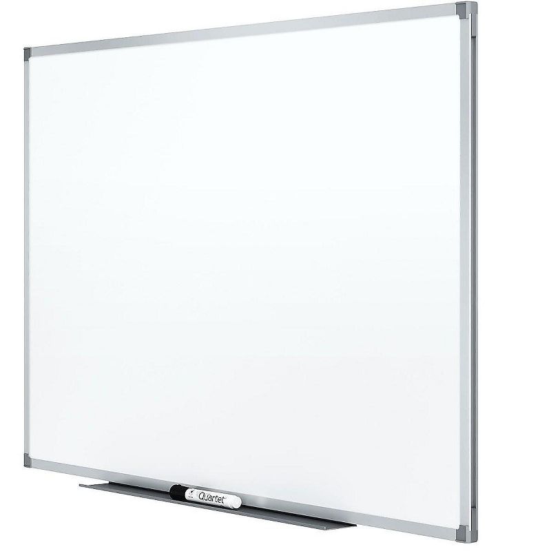 U Brands 36" Square Magnetic Dry Erase Board Silver Aluminum Frame