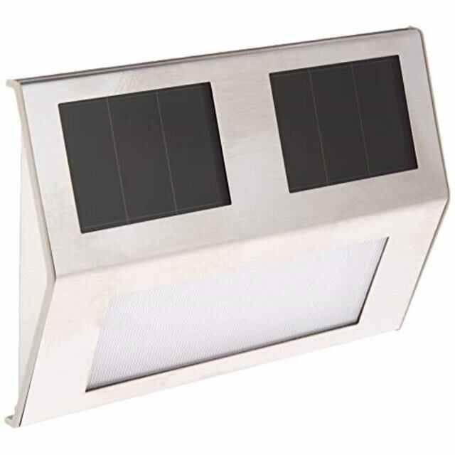 sunforce 84529 solar step light4 pack