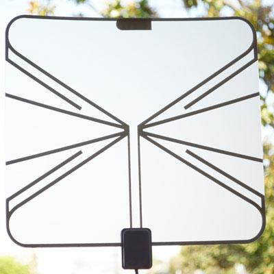 QFX ANT-17 HD/DTV Ultra-Thin Transparent Antenna