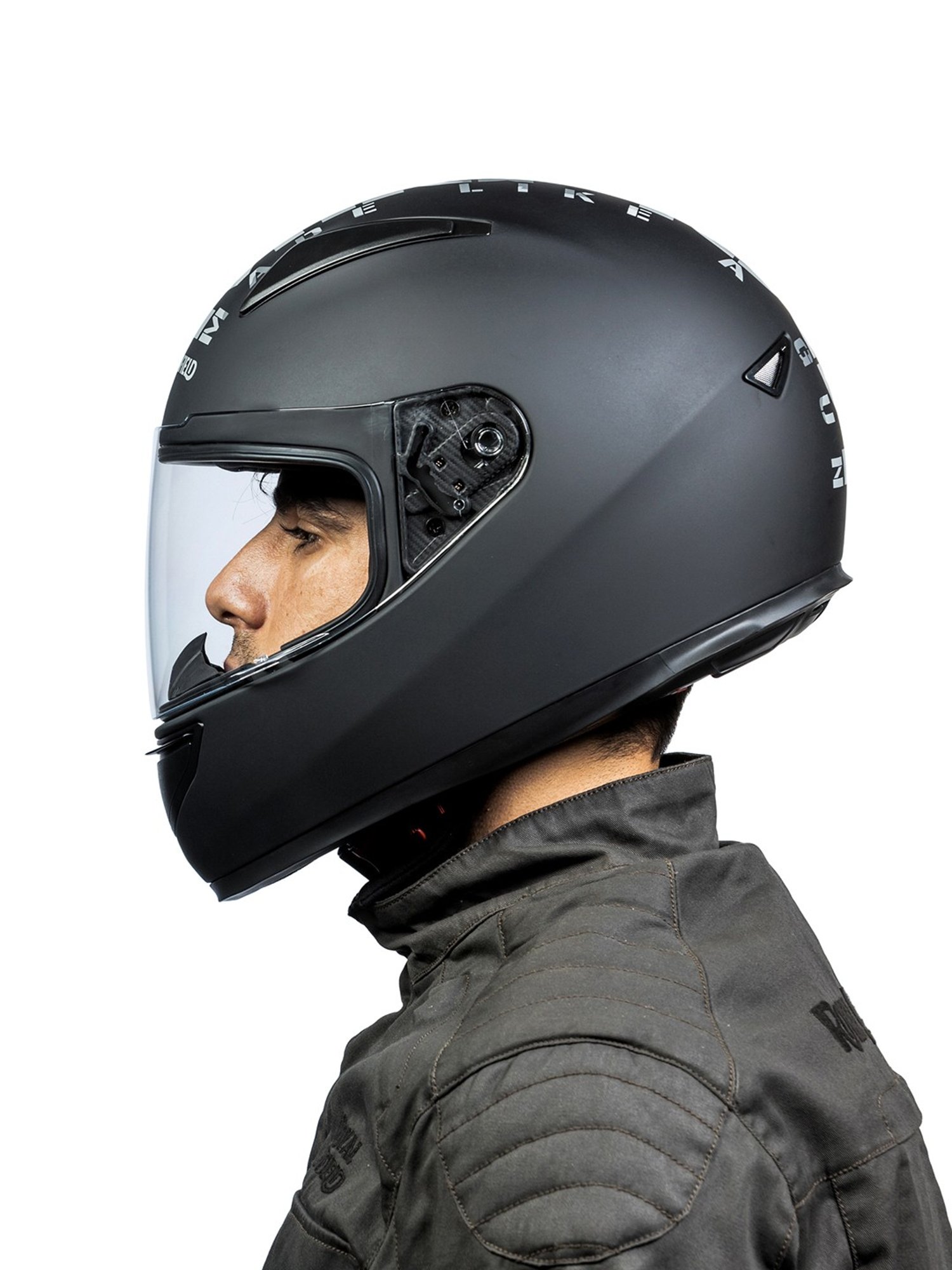 Royal Enfield Full Face Helmet Matt Black L