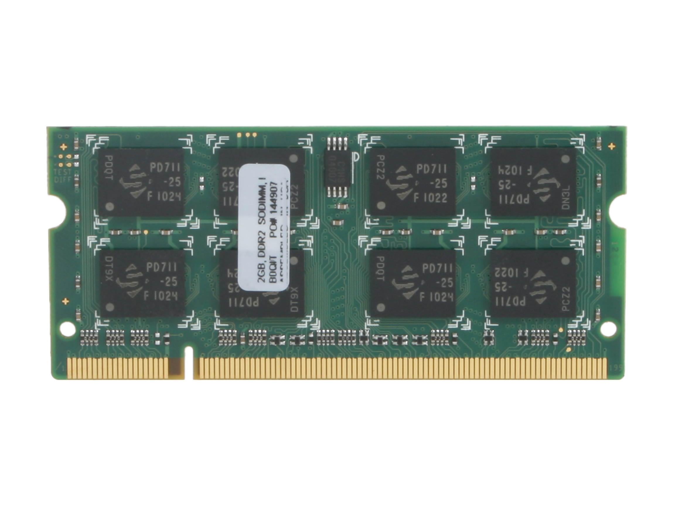 PNY Optima 2GB 200-Pin DDR2 SO-DIMM DDR2 800 (PC2 6400) Laptop Memory Model MN2048SD2-800