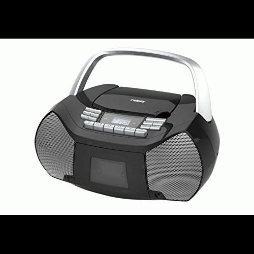 NAXA(R) NPB-268 Portable CD/Cassette Boom Box