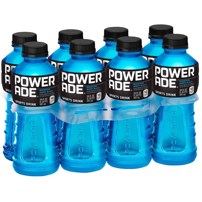 POWERADE Mountain Berry Blast Sports Drink - 8pk/20 fl oz Bottles