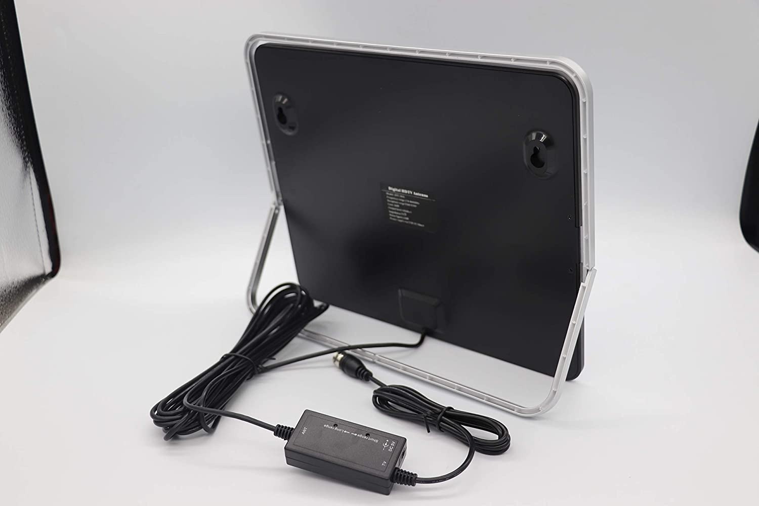 HDTV Antenna Indoor Digital TV Antenna 100 Miles Range with Newset Amplifier Signal Booster - 4K Local Channels Broadcast for All Types of Smart Television