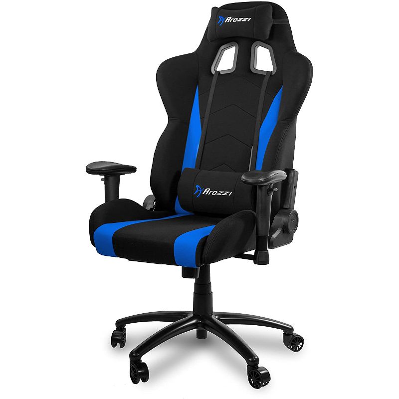 Arozzi Inizio Fabric Gaming Chair, Blue (INIZIO-FB-BLUE)