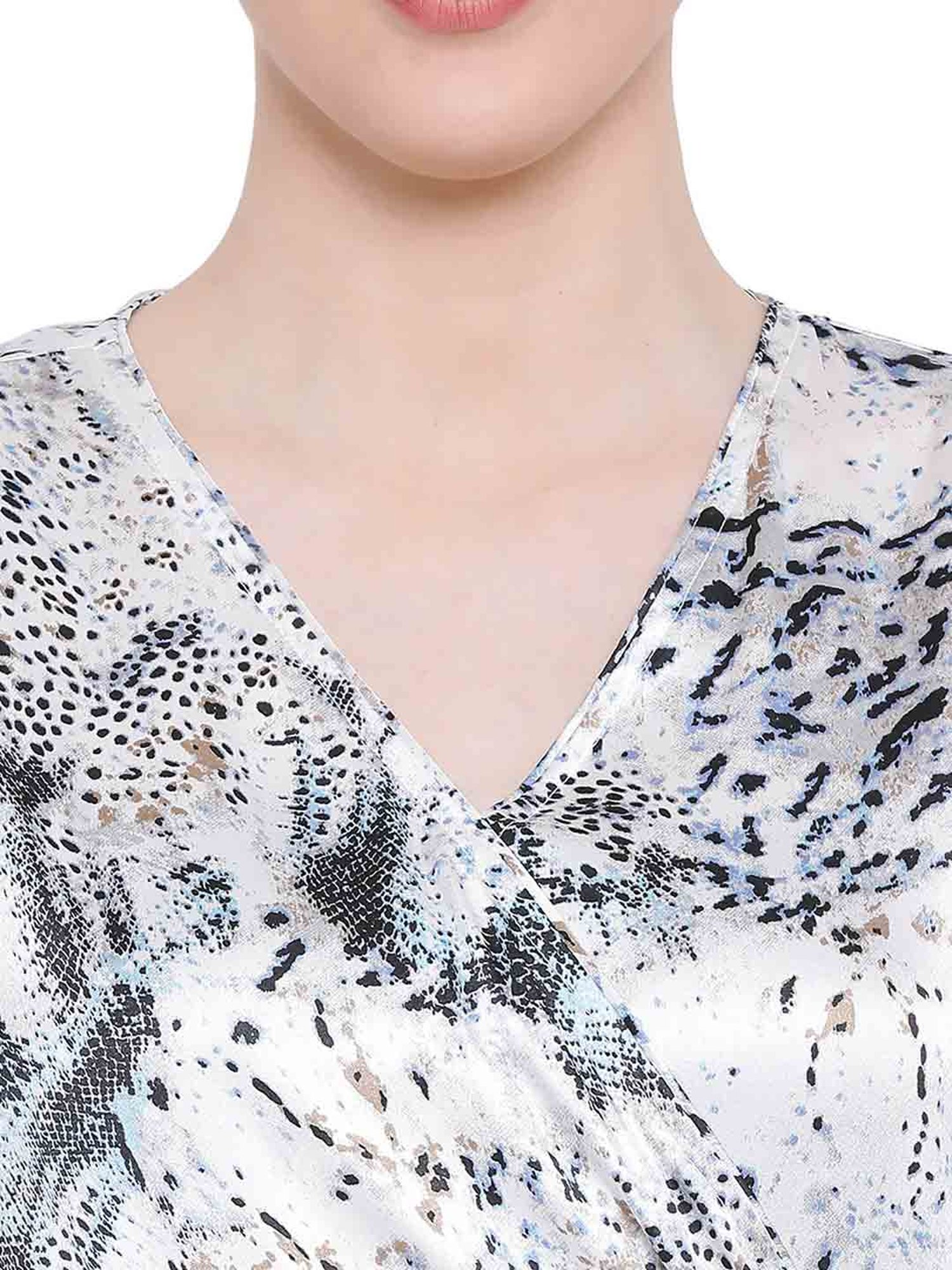 Oxolloxo Multicolor Wild Squad Diva Nightwear Cover Up