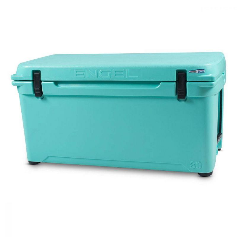 Engel Coolers 74 Quart 75 Can High Performance Roto Molded Ice Cooler, SeaFoam