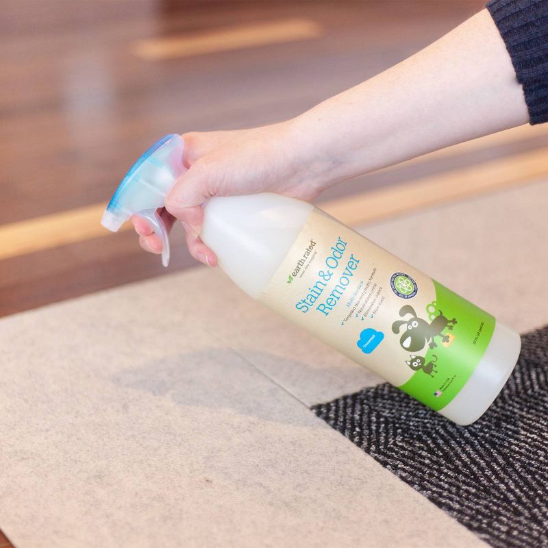 Earth Rated Pet Stain & Odor Remover for Dogs and Cats- Unscented - 32oz