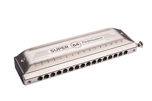 Hohner Super 64 Performance Chromatic Harmonica