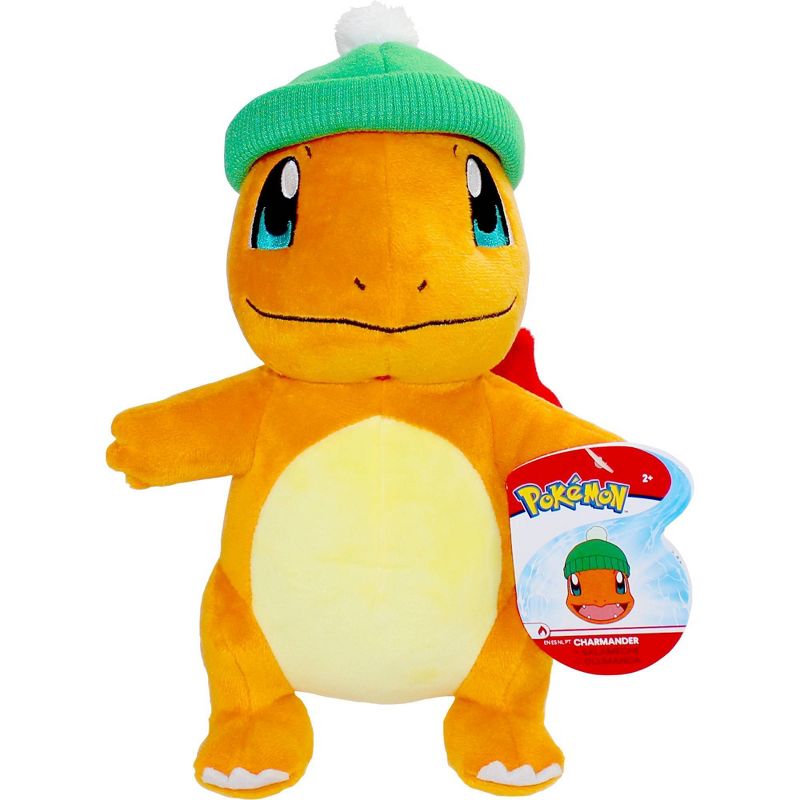 Pokemon Seasonal Plush Holiday Charmander 8"