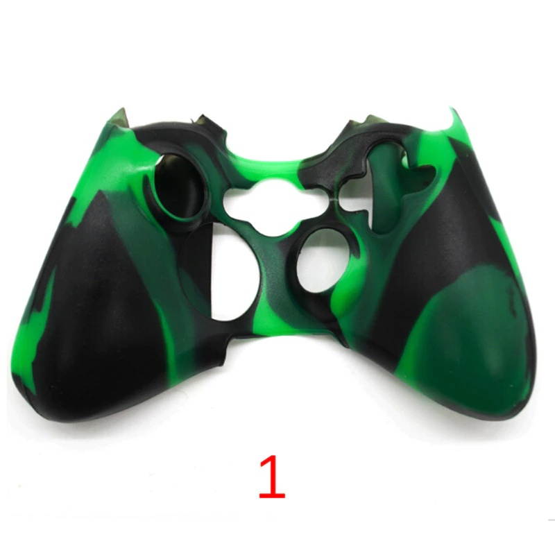 Gaming Controllers Cover Wireless Controller For XBOX 360 Silicone Rubber Protective Skin Shell Case