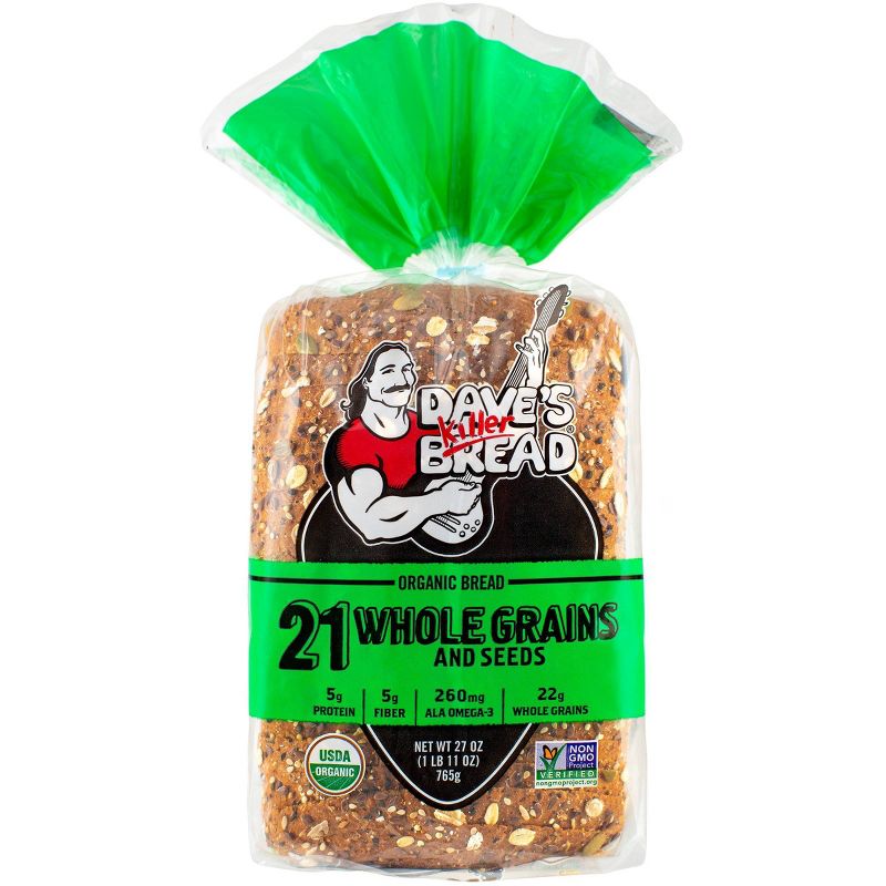 Dave's Killer Bread Organic 21 Whole Grains and Seed Bread - 27oz