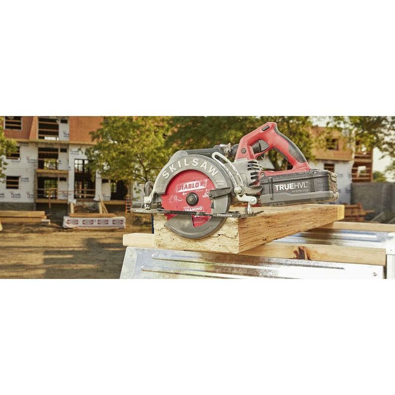 SKILSAW SPTH77M-02 TRUEHVL 7-1/4 in.  Cordless Worm Drive Saw with 24-Tooth Diablo Carbide Blade (Tool Only)