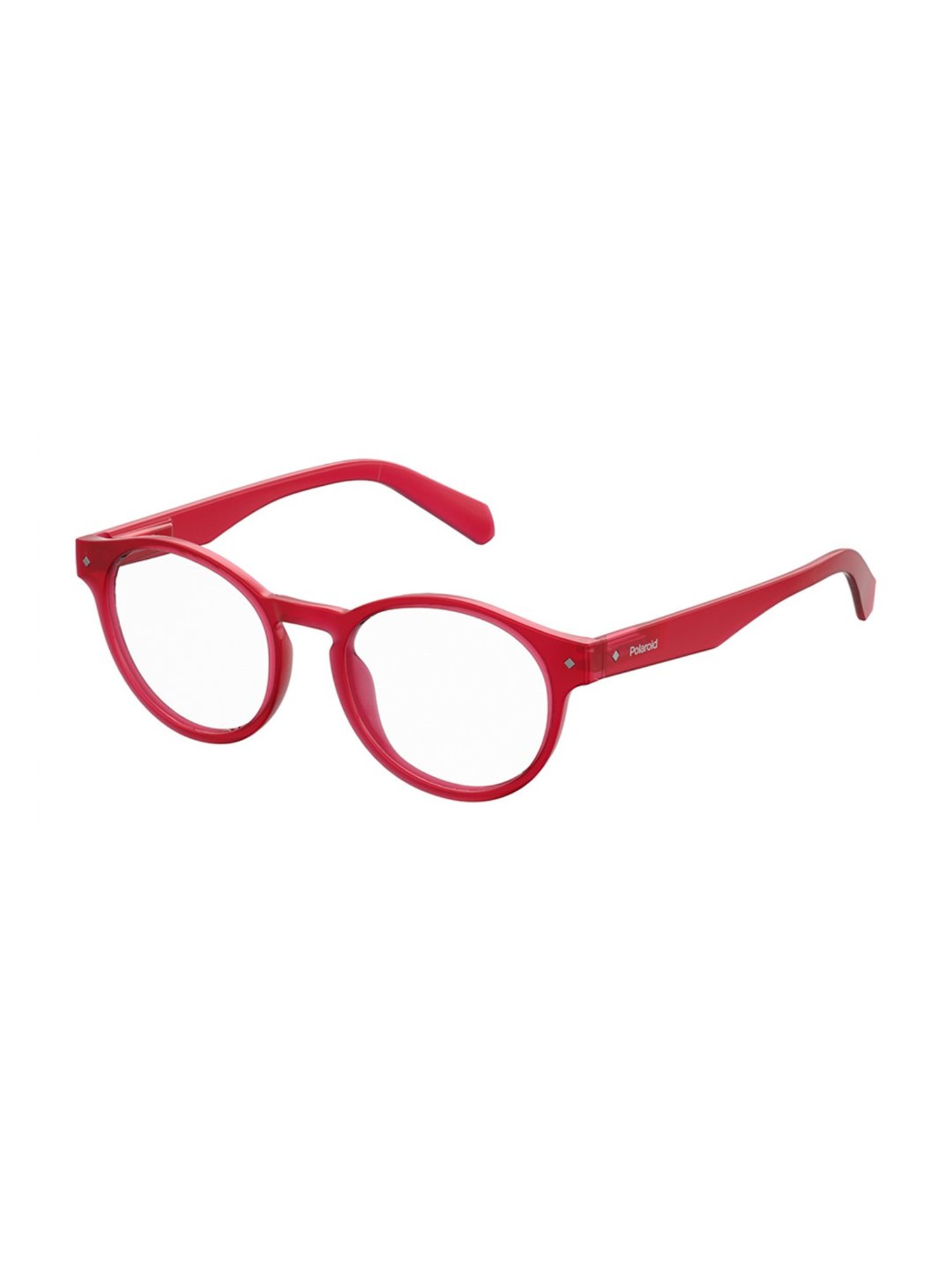 Polaroid Red Round Unisex Reading Glasses Power: +1.50