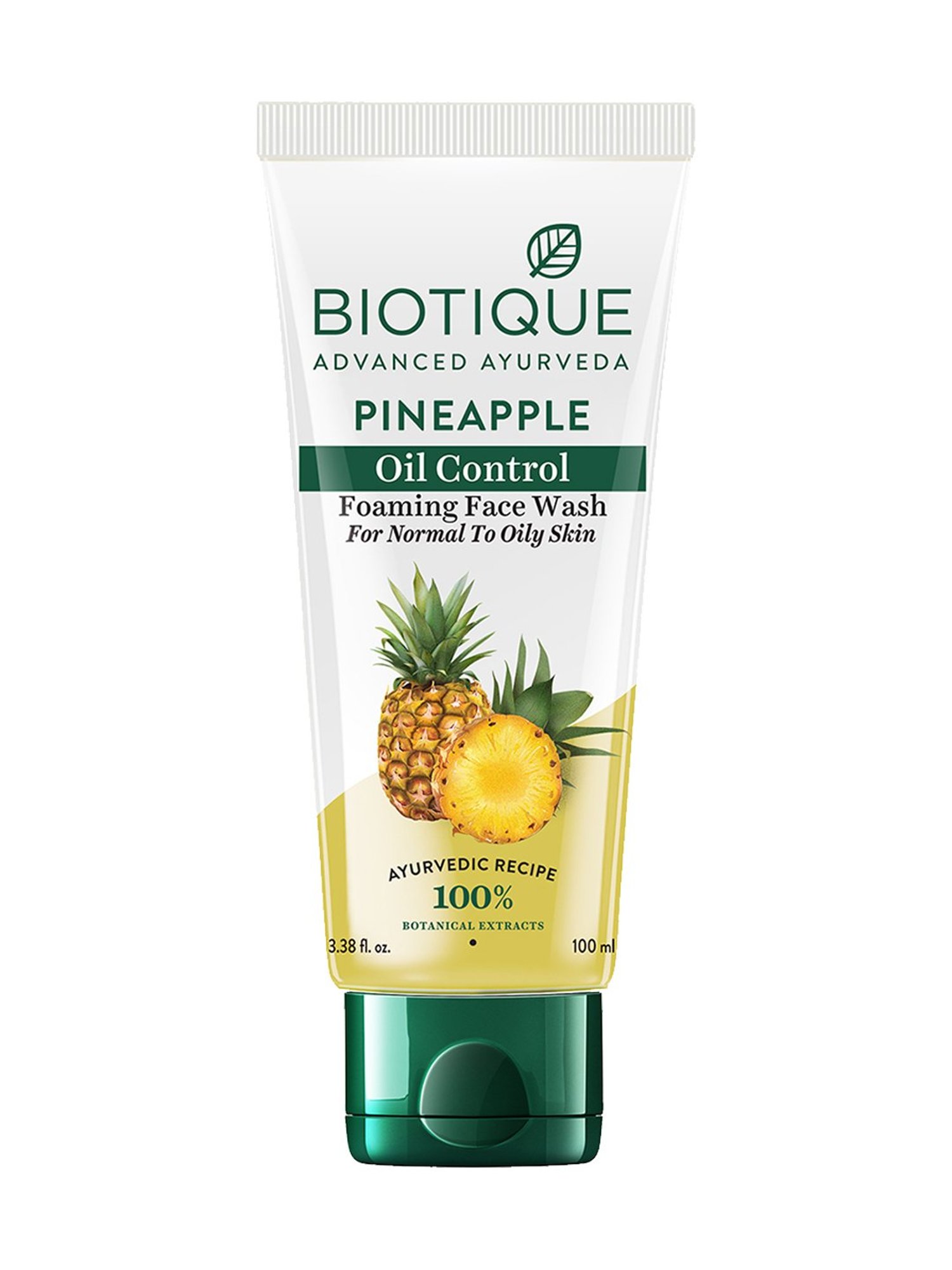 Biotique Pineapple Oil Control Foaming Face Wash - 100 ml
