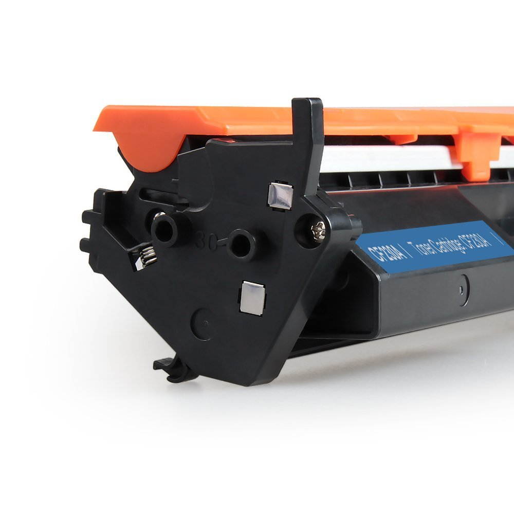 4PK Compatible HP CF230A 30A Black Toner Cartridge with CHIP for HP LaserJet Pro MFP M227fdw m277fdn M227sdn M227d, HP LaserJet Pro M203dw m203dn M203d Printers