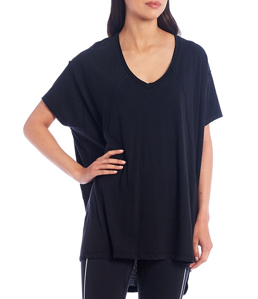 Free People FP Movement City Vibes Oversized Fit Cotton Blend Tee