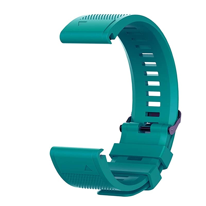 Replacement Wristbands for Garmin Fenix 5Fenix 5 PlusForerunner 935Approach S60Quatix 5 Teal One Size