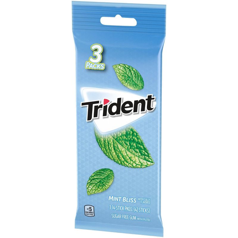 Trident Mint Bliss Sugar-Free Gum - 42ct