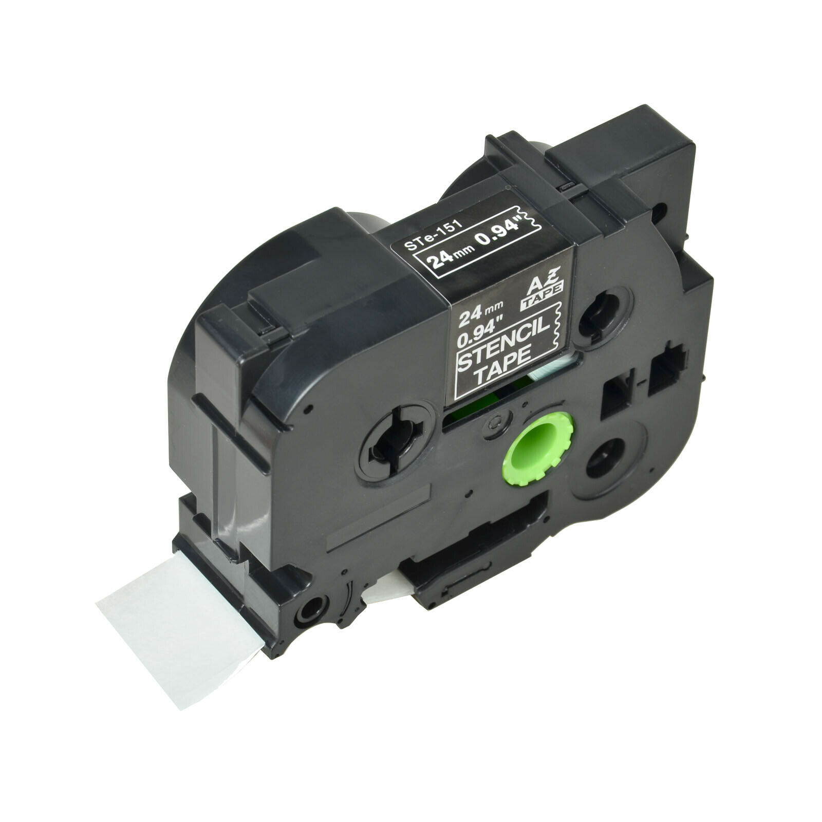 6PK Mobile Solutions Stencil Tape Label STE-151 for Brother P-Touch PT520 0.94"