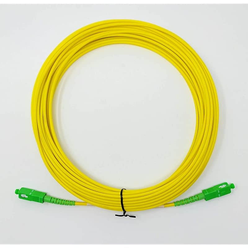 Singlemode SIMPLEX Fiber Optic Cable 9125 SCAPC to SCAPC