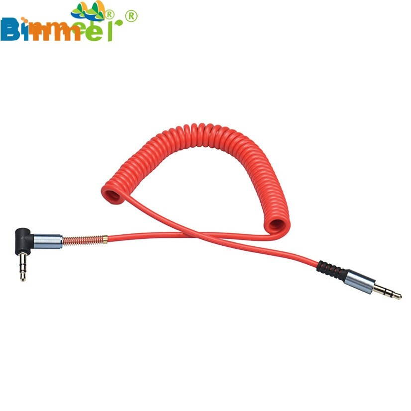 Factory Price Binmer New 3.5mm Stereo Male To Male AUX Retractable Stretched Audio Cable Oct21 Drop Shipping