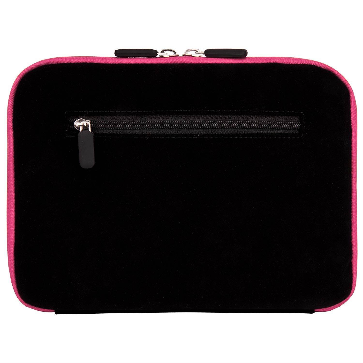 SumacLife Micro Suede Carrying Sleeve with Rear Pocket for 8-8.9 Inches Tablets (SLMSuede8BPNK)