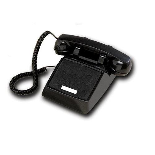 250000-VBA-NDL Black desk no dial