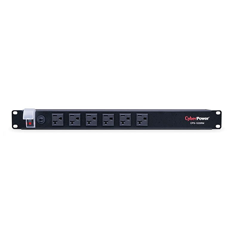 CPS1220RM Basic PDU 125V20A 12 Outlets 15ft Power Cord 1U Rackmount