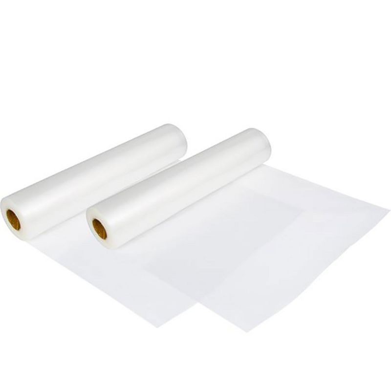 Hydrofarm HPRBR2805 11 Inch 197 Roll Private Reserve 4 Millimeter Thick No Leak Polyethylene Nylon Plastic 2 Pack Vacuum Seal Bag