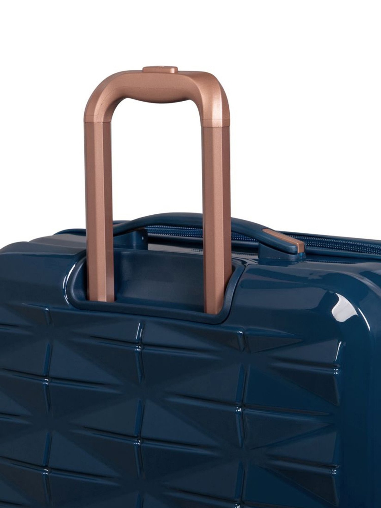 it luggage Certify Blue Cabin 20 inches Expandable Hardsided Trolley Bag with TSA Lock