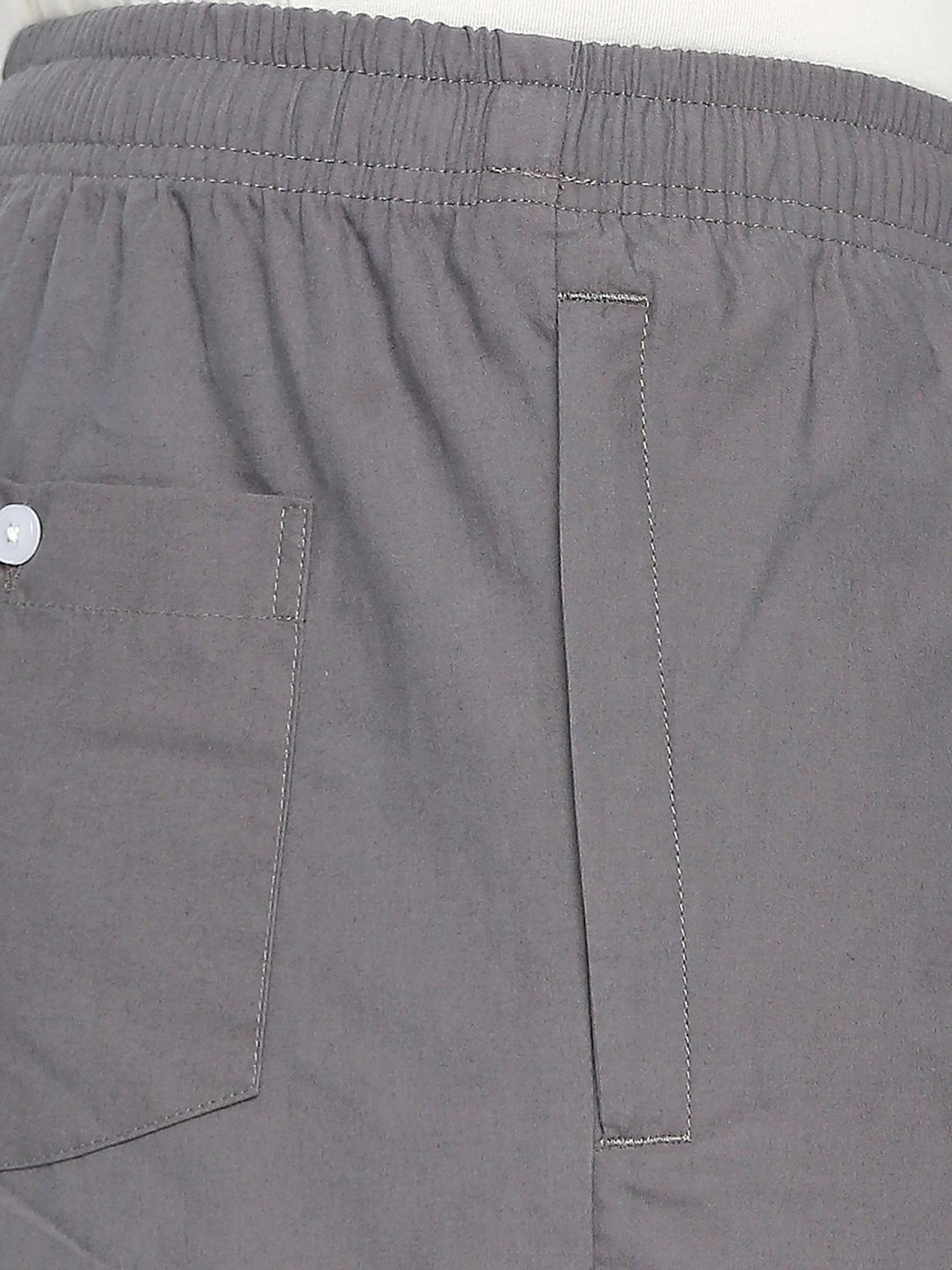 UnderJeans by Spykar Grey Regular Fit Trackpants