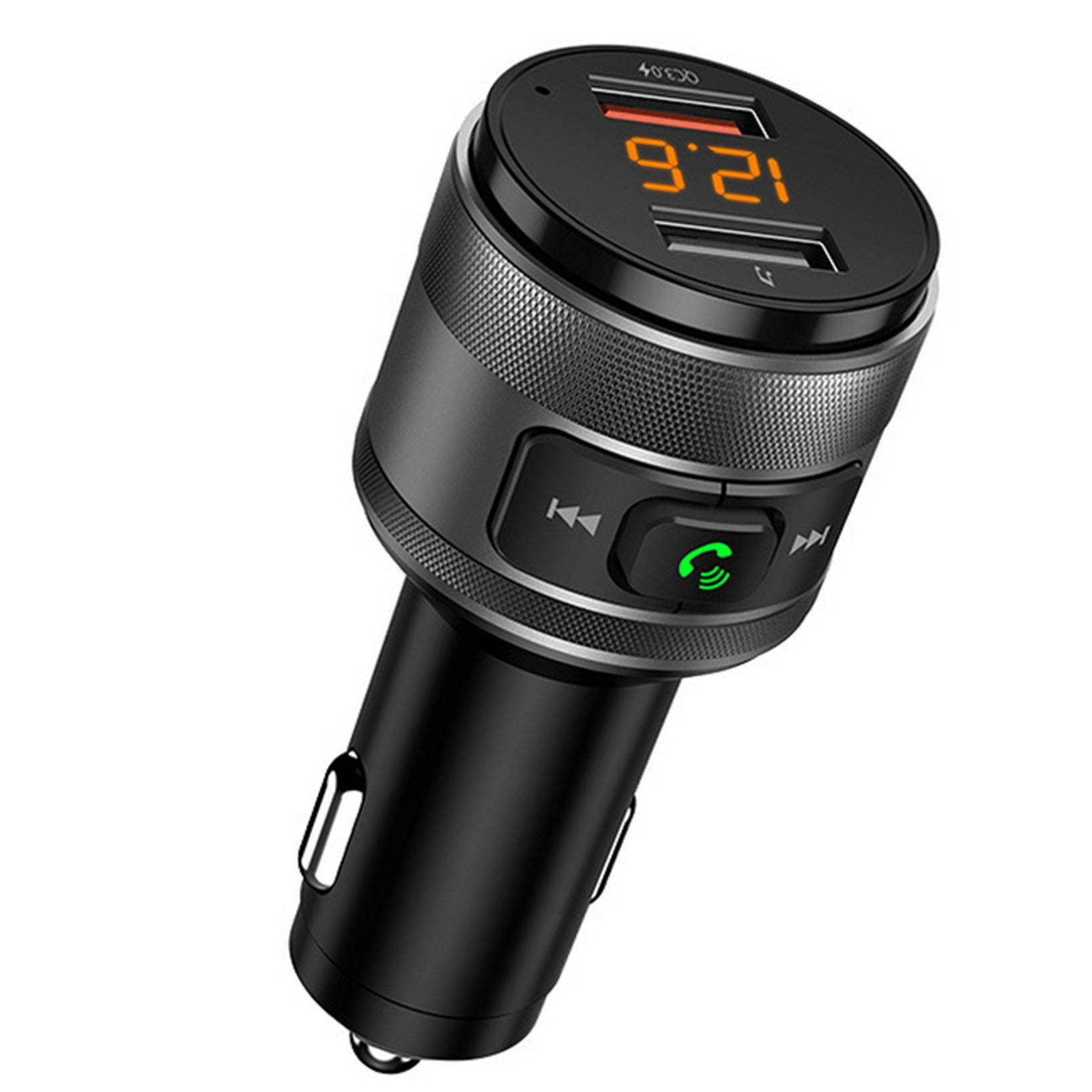 Bluetooth FM Transmitter for Car QC3.0 Wireless Bluetooth Adapter kit New