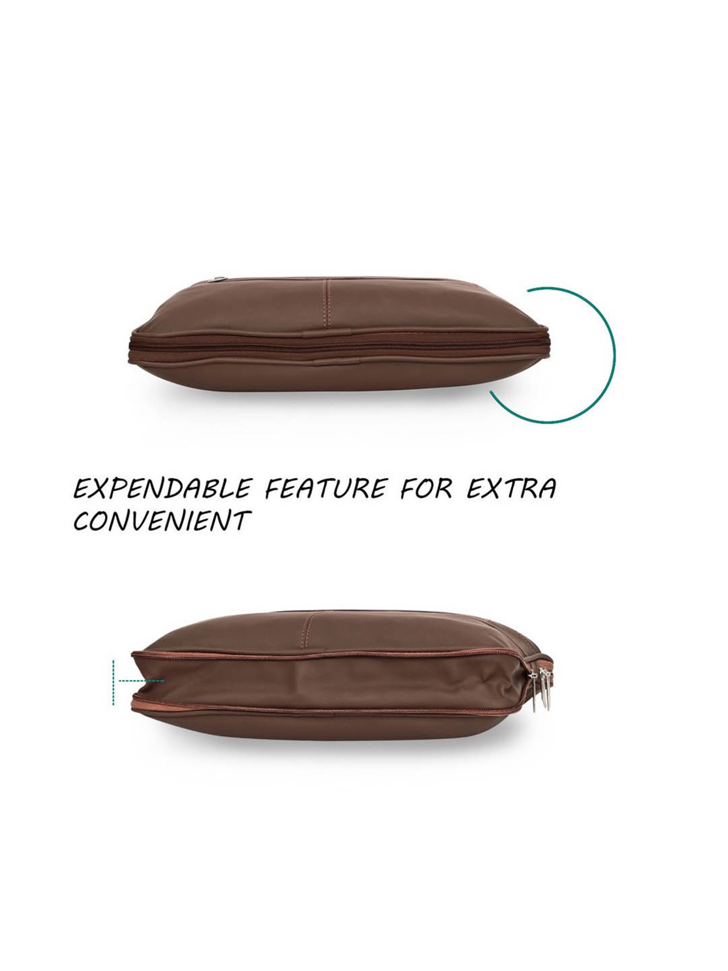 Priority Brown Synthetic Large Messenger Bag