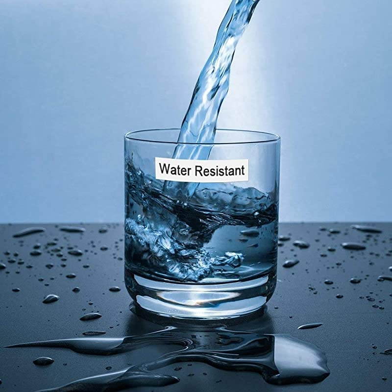 Compatible Label Tape Replacement for Brother TZe231 Ptouch TZ Tapes TZe Laminated Tape 12mm 047 White TZe231 Work with Brother PTouch Label Makers PTD210 PT D400 1230 1280 2Pack