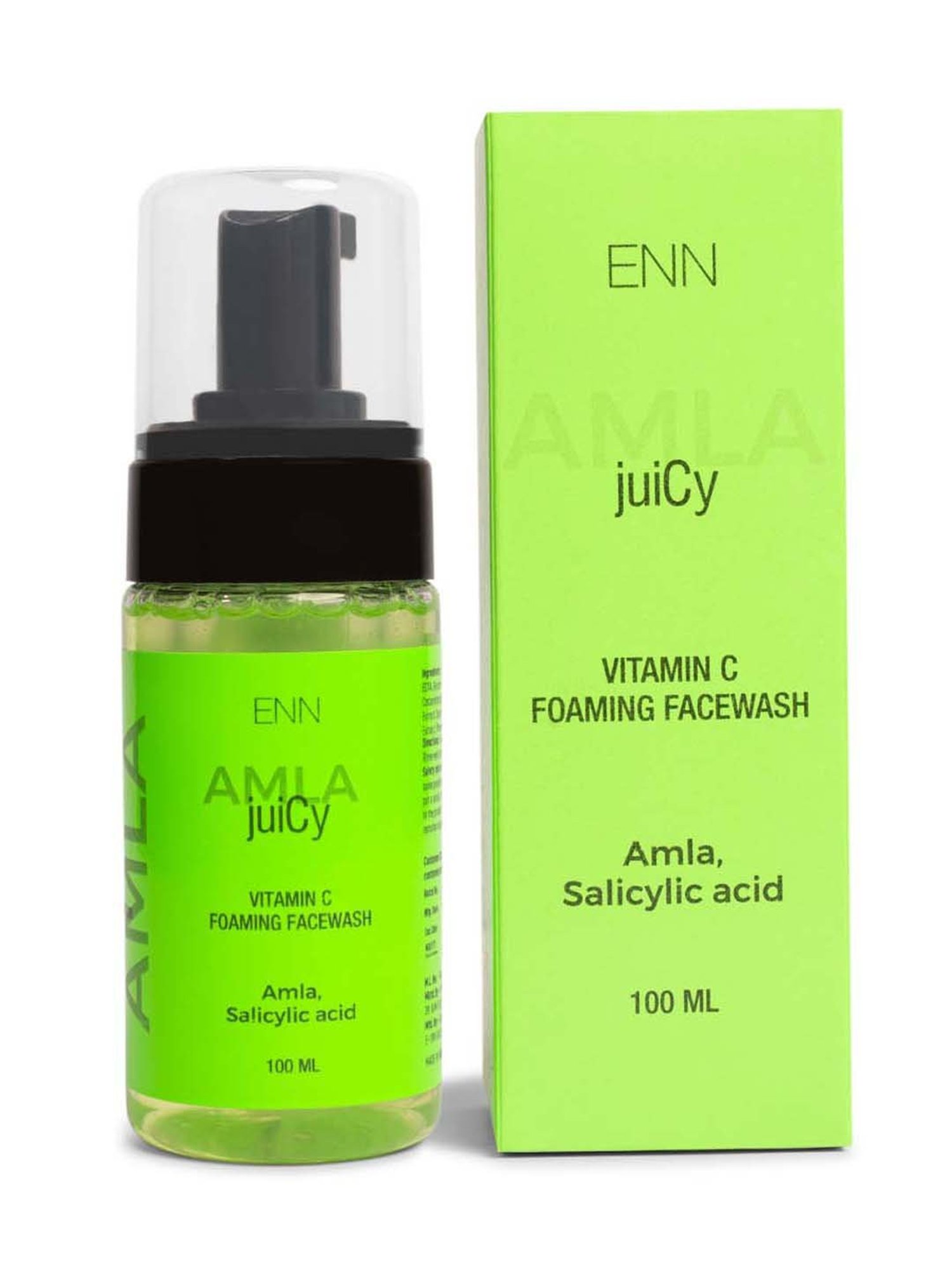Enn Juicy Vitamin C Foaming Face Wash - 100 ml