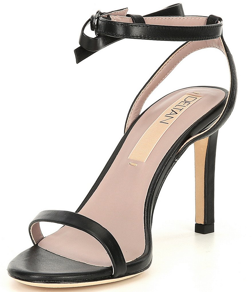 Deltan Miranda Ankle Bow Detail Dress Sandals