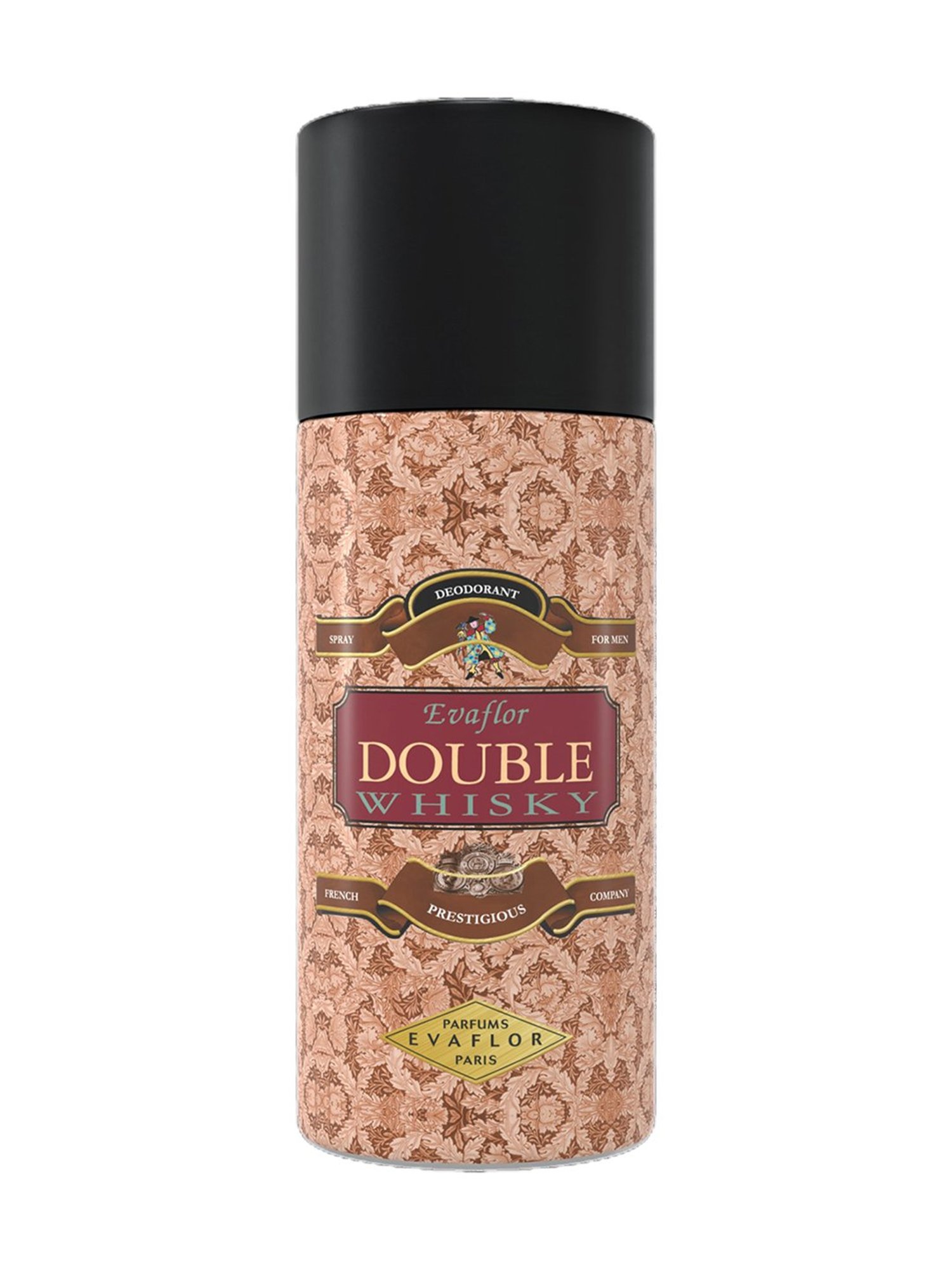 Evaflor Double Whisky Spray Deodorant for Men - 150 ml