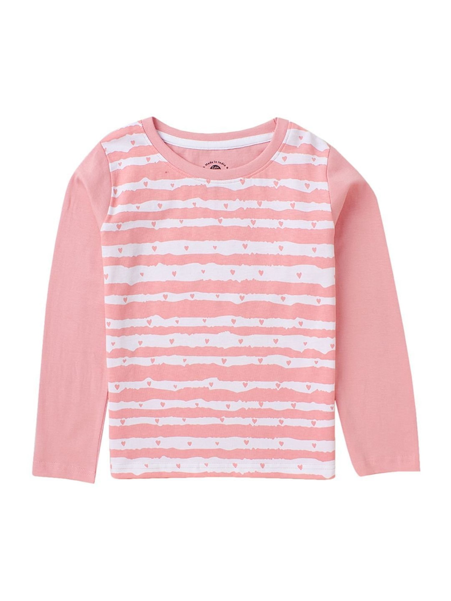 Cub McPaws Kids Multicolor Cotton Printed Full Sleeves T-Shirt (Pack of 3)