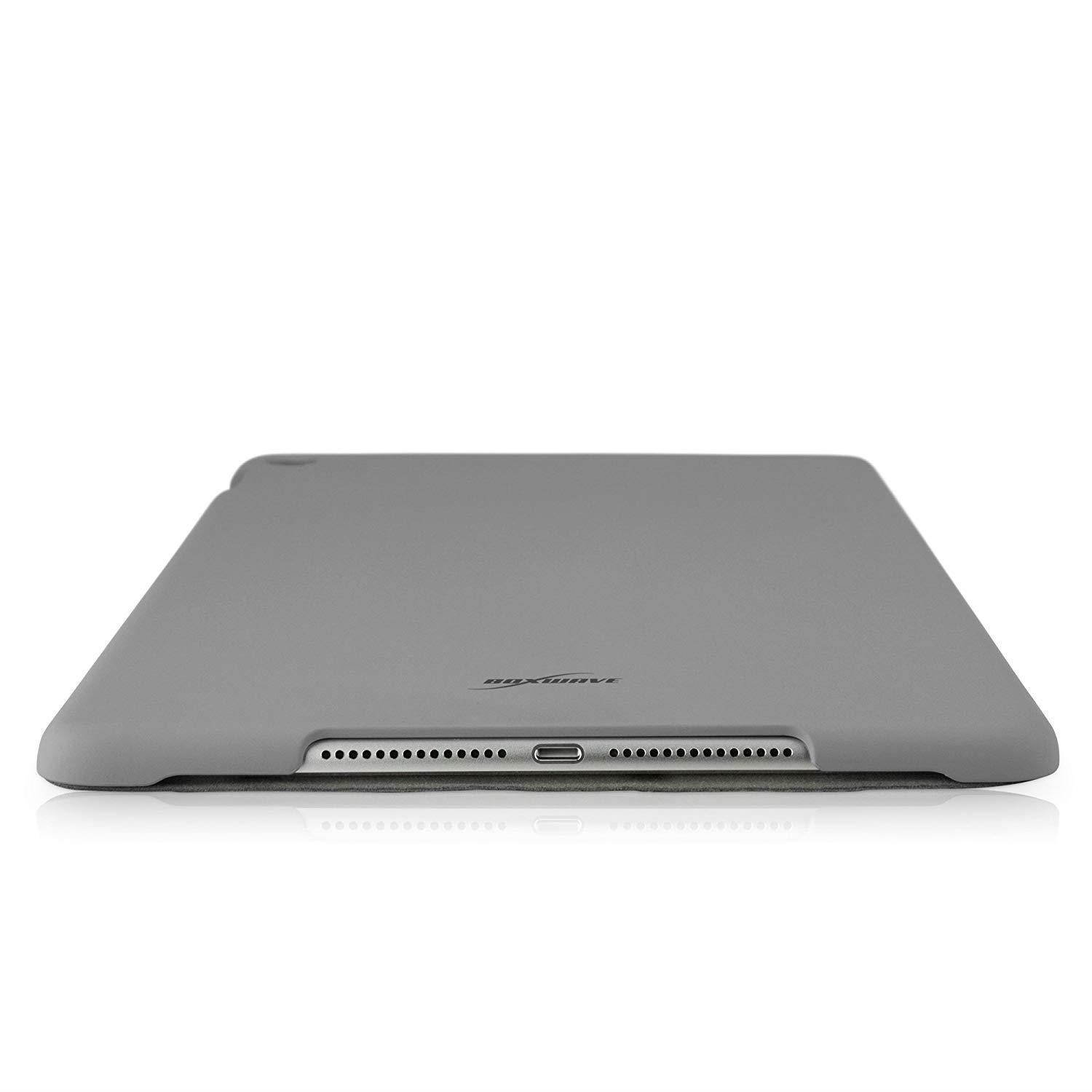 iPad Air 2 Case, BoxWave [Slimline Smart Case] Thin, Hard Shell Smart Cover w/ Stand for Apple iPad Air 2 - Slate Grey