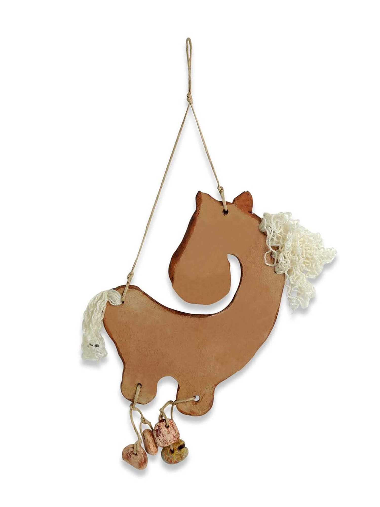 Art Street Black Mdf Jharokha Jali Square Hanging Ornaments Wall Art - Set of 4