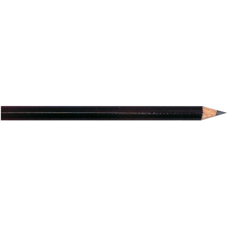 General Pencil Non-Toxic Smooth Sketch Pencil, Thick Tip, Black, pk of 12