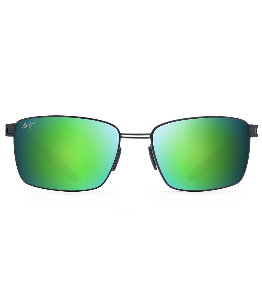 Maui Jim Cove Park PolarizedPlus2&reg; Rectangular 60mm Sunglasses