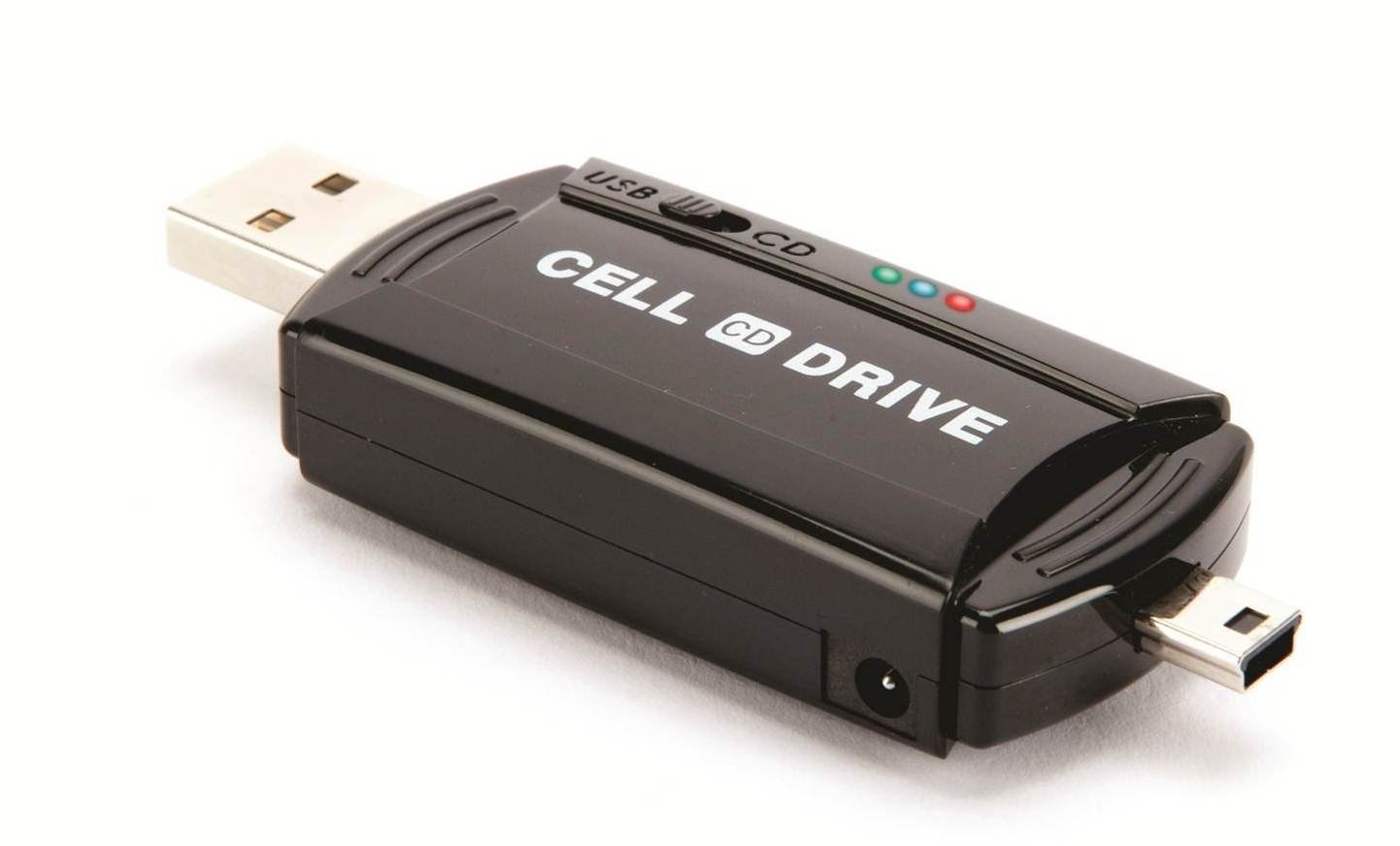 Cell Drive 4 GB Back-Up Power, USB 2.0 Charge, Data Sync and Mass Bundle