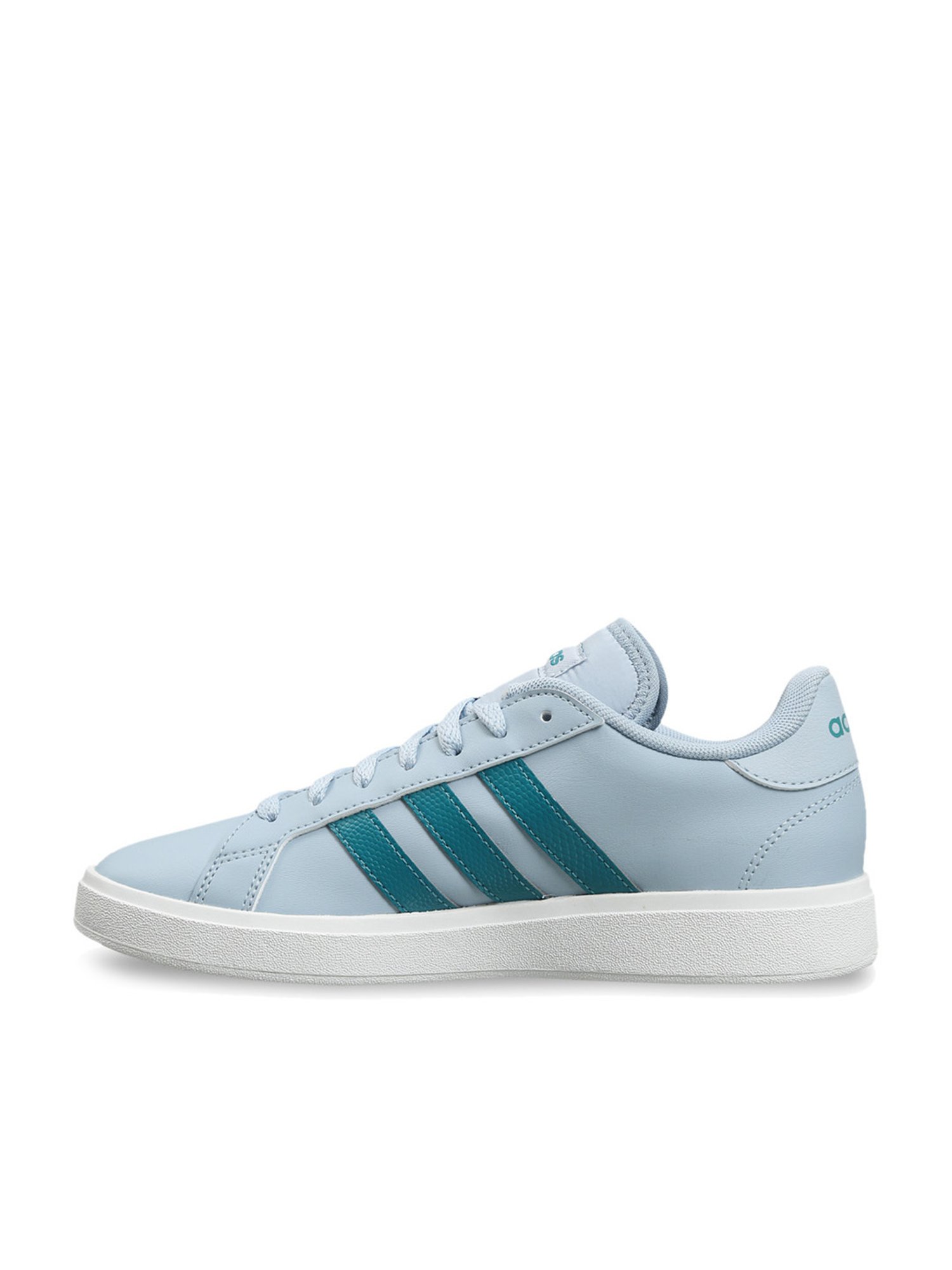 Adidas Women's GRAND COURT BASE 2.0 Blue Tennis Shoes