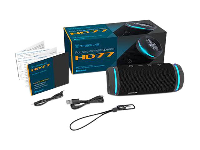 TREBLAB HD77 Outdoor rugged wireless speaker with TWS support