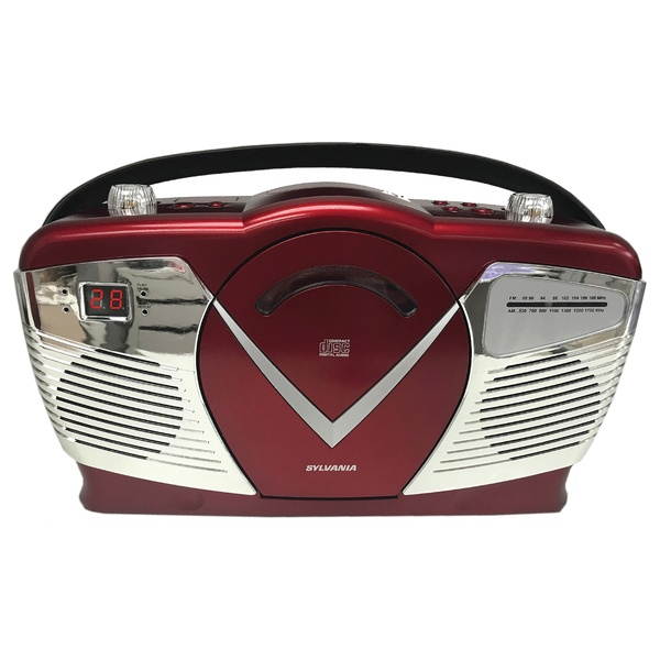 CD Player with Headphones, HOTT Personal CD Walkman Music Player with LCD Display, Skip Protection Shockproof Anti Scratch Function, Support CD, MP3 CD, CD-R, CD-RW Format - Black