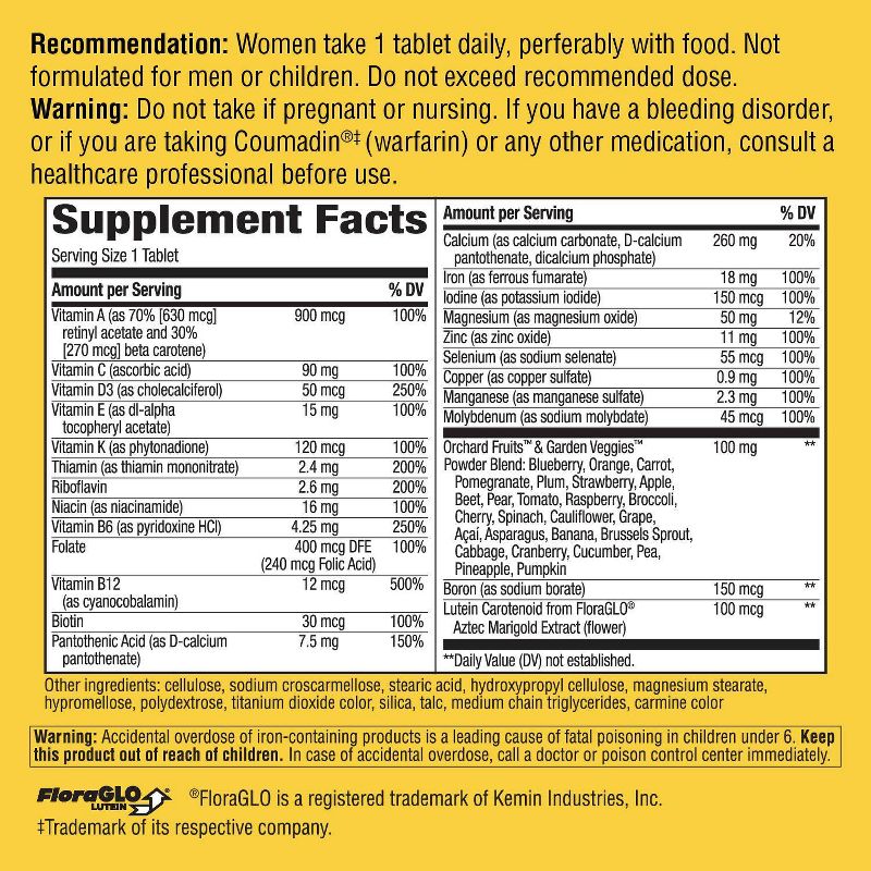 Nature's Way Alive! Women's Energy Multivitamin Tablets - 50ct