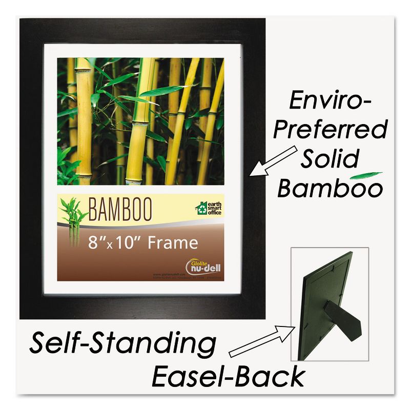 Nudell Bamboo Frame 8 x 10 Black 14181